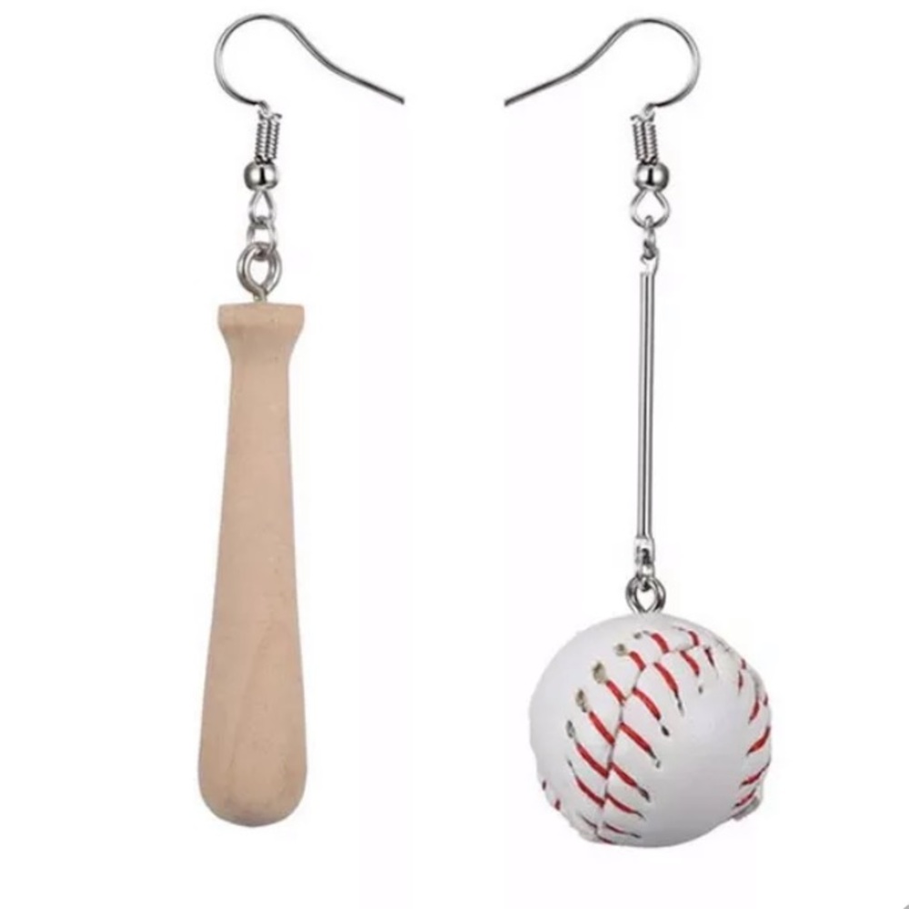 Baseball Earrings *unique item*